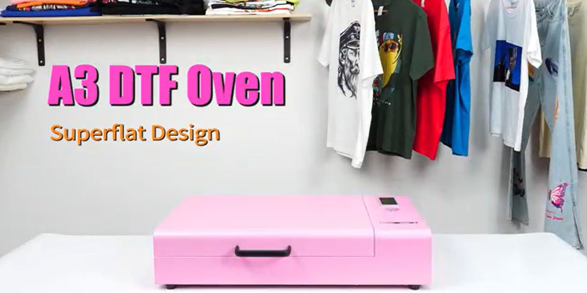 Come curare la polvere DTF con un forno DTF?