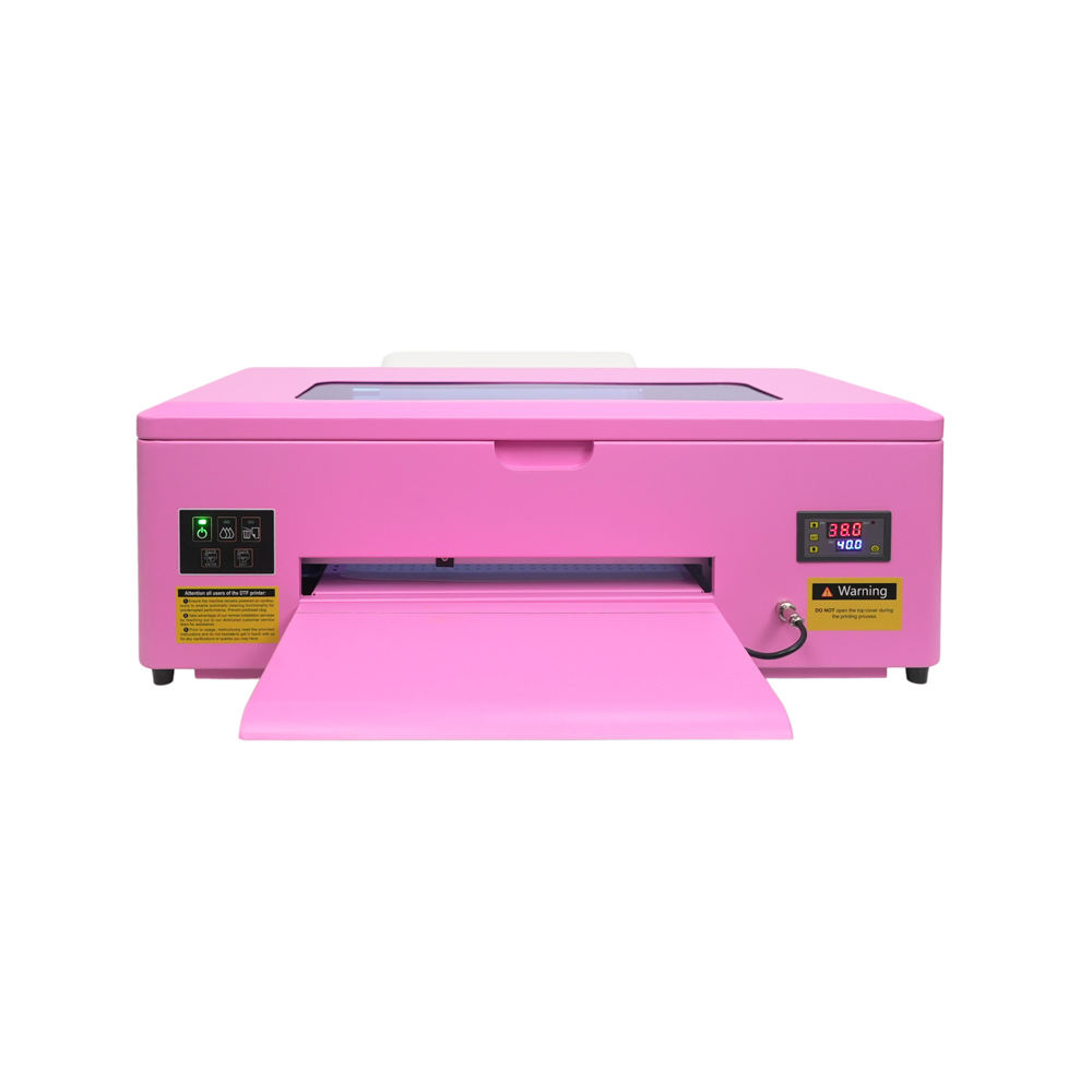 Machine d'impression DTF de bureau rose EraSmart pour la r&eacute;ussite commerciale du POD